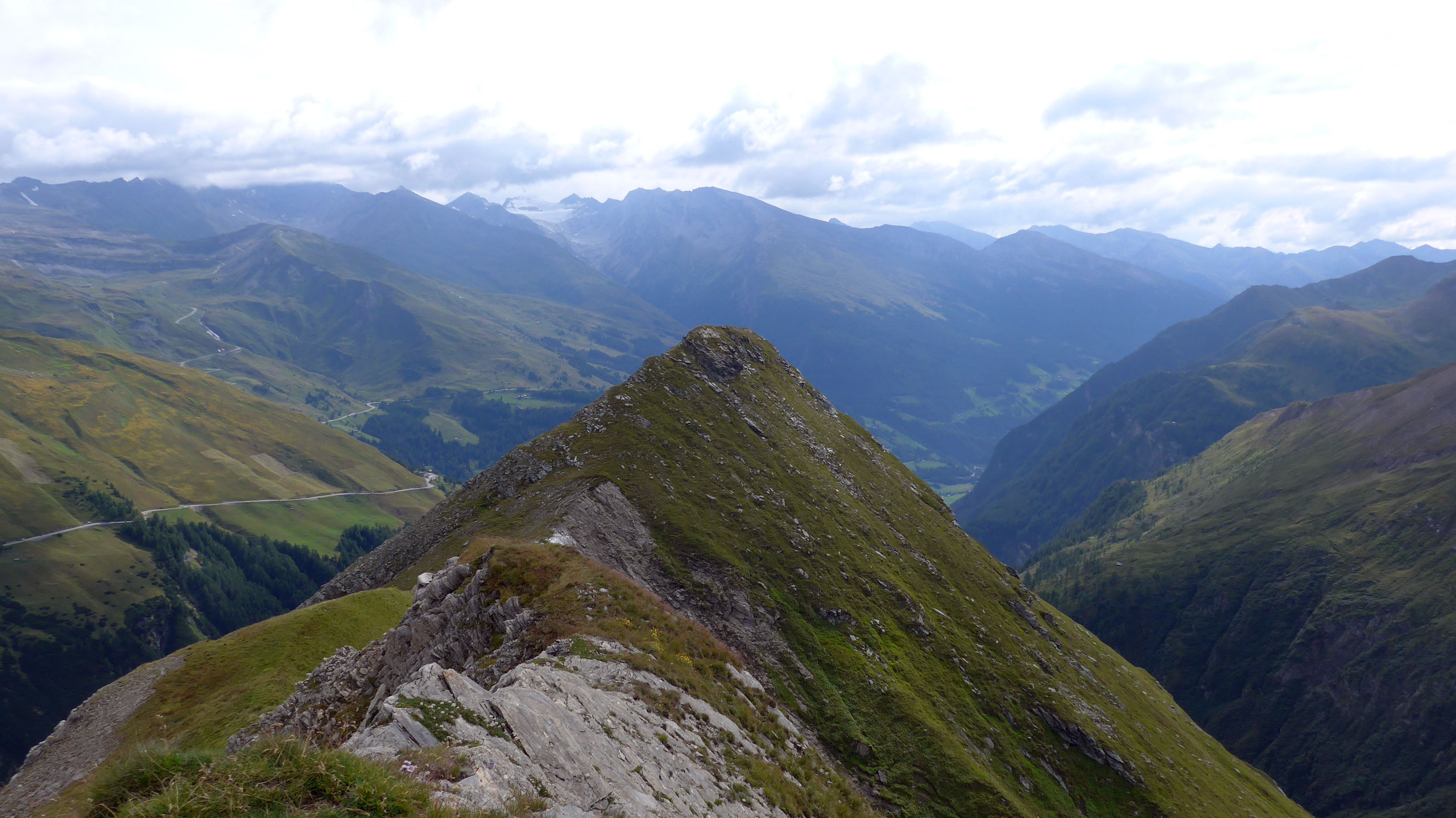 Stockerscharte bergab